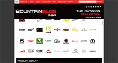 Desktop Screenshot of mountainblog.asia