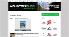 Desktop Screenshot of experienceshop.mountainblog.it